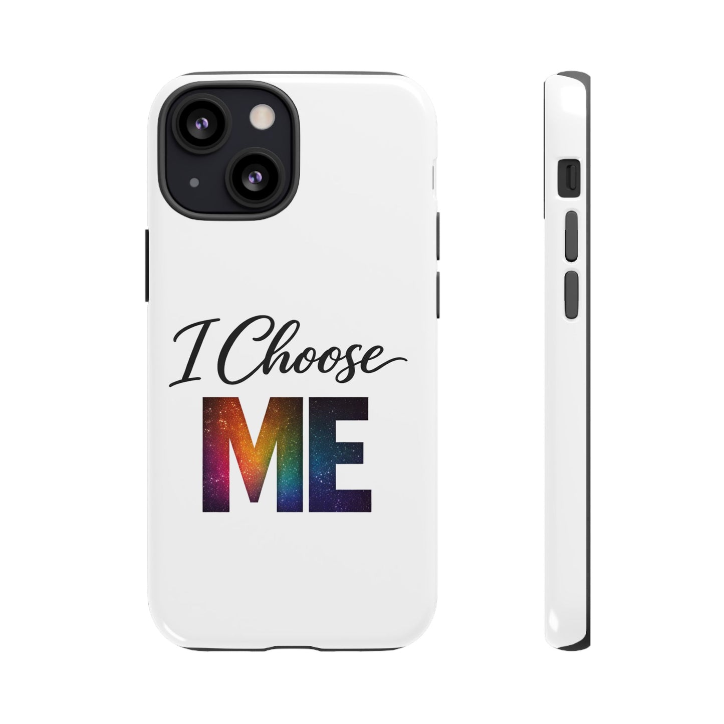 I Choose ME iPhone case | empowerment mobile cover, self-love design