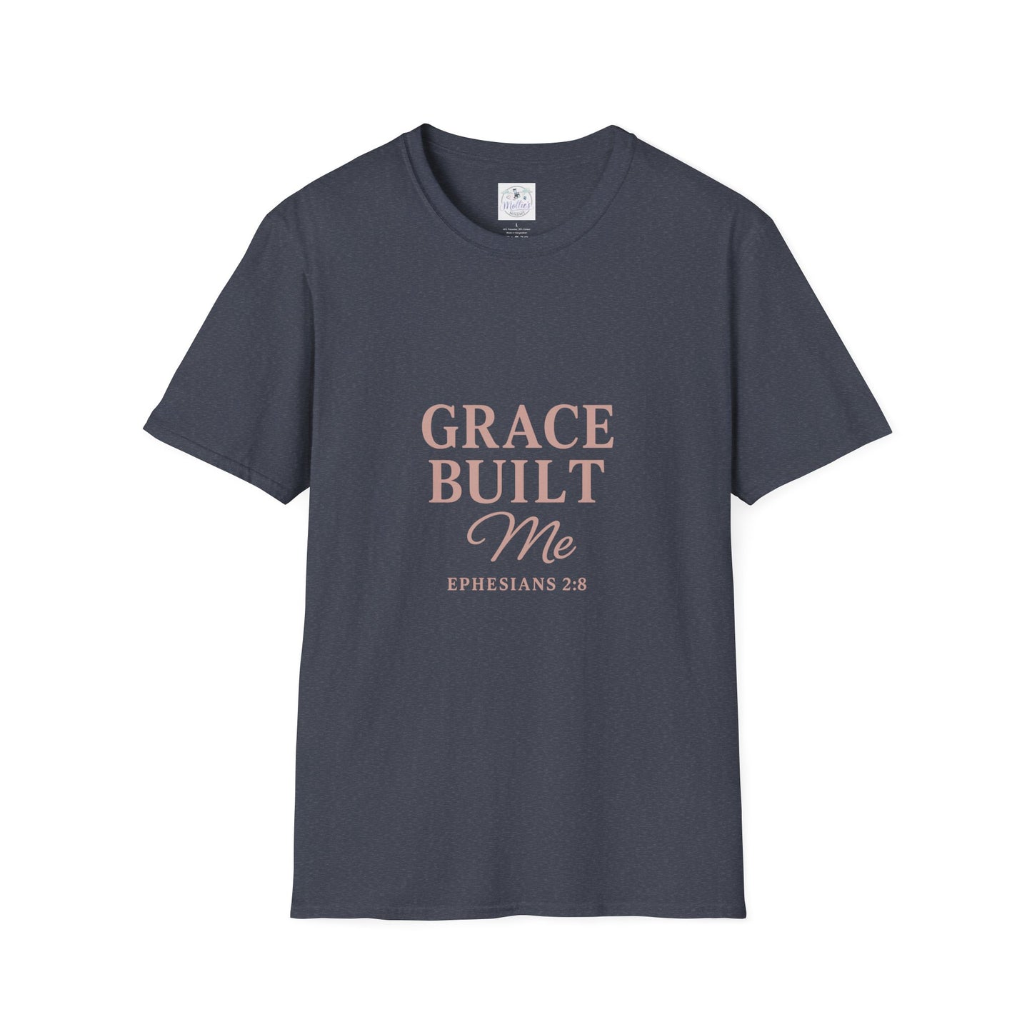 "Grace Built" T-Shirt | Inspirational Christian Graphic Tee