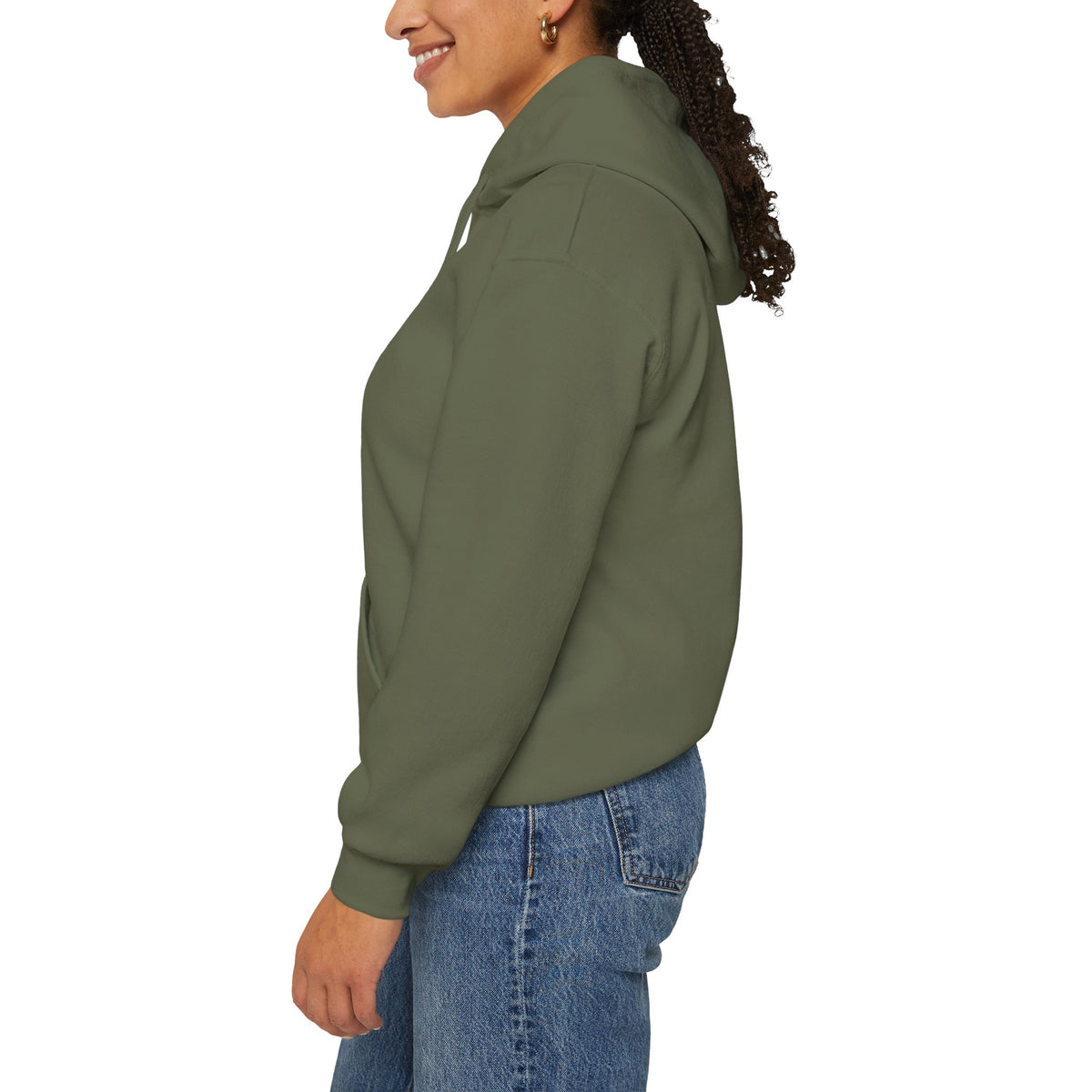Identity Statement Hoodie — "Your Opinion Ain't My Identity." Casual Empowerment Pullover