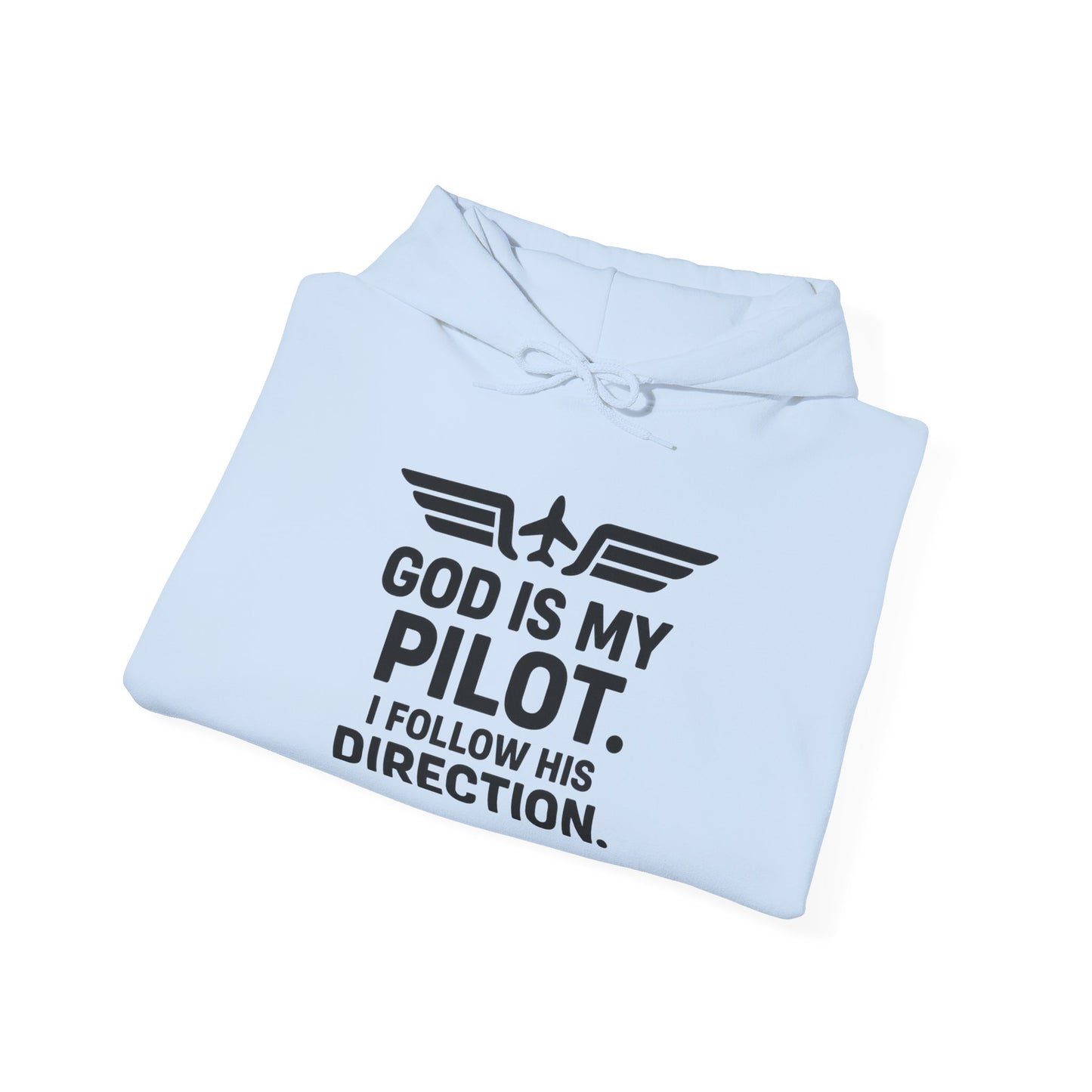 God Is My Pilot hoodie | Faith Pilot Sweatshirt, Aviation Christian Apparel