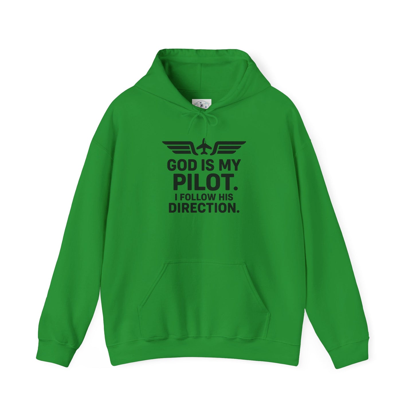 God Is My Pilot hoodie | Faith Pilot Sweatshirt, Aviation Christian Apparel