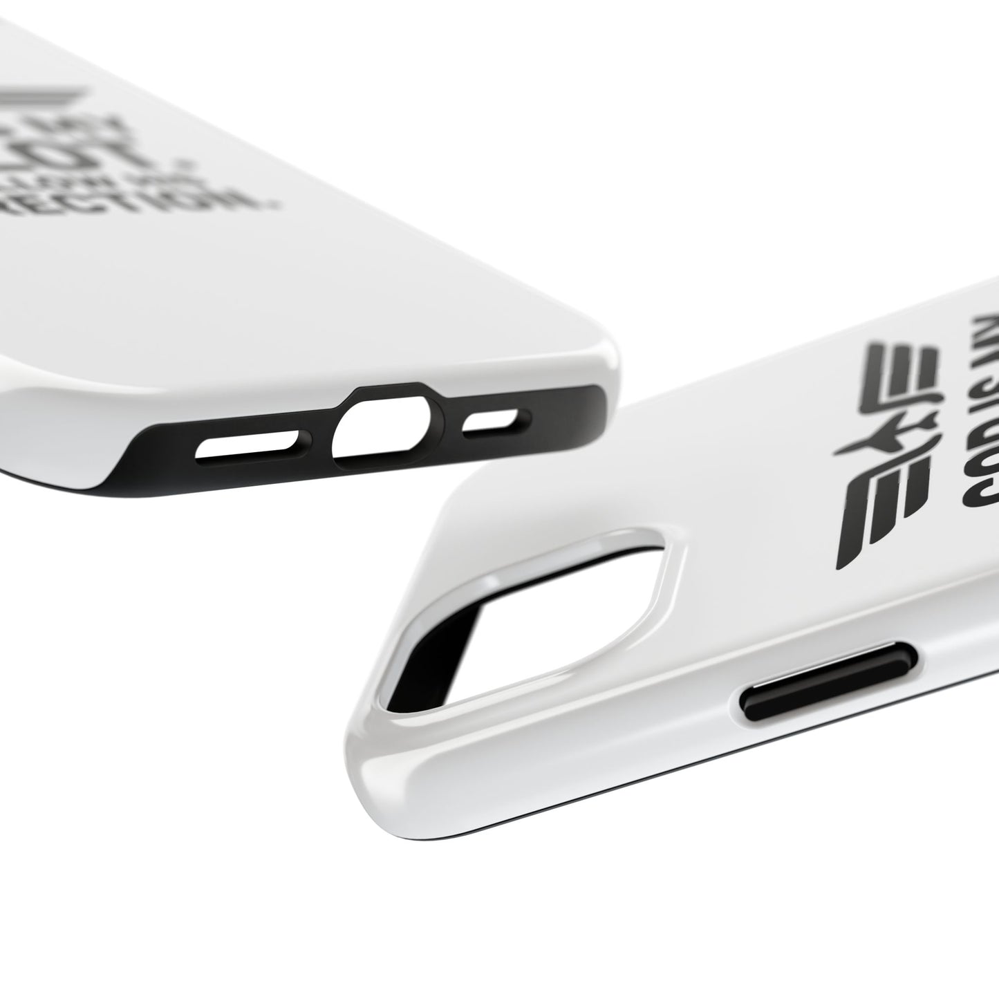 God Is My Pilot I Follow His Direction phone case | Christian aviation design