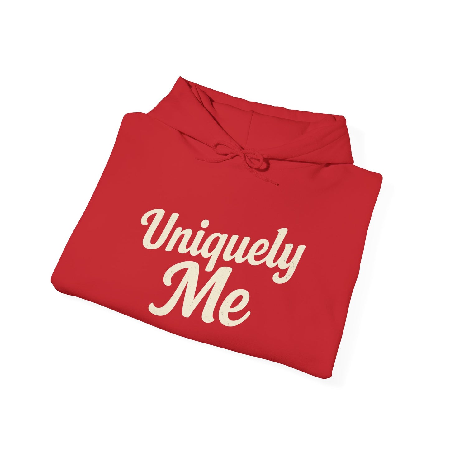 Uniquely Me hoodie | Script typography hoodie, black pullover