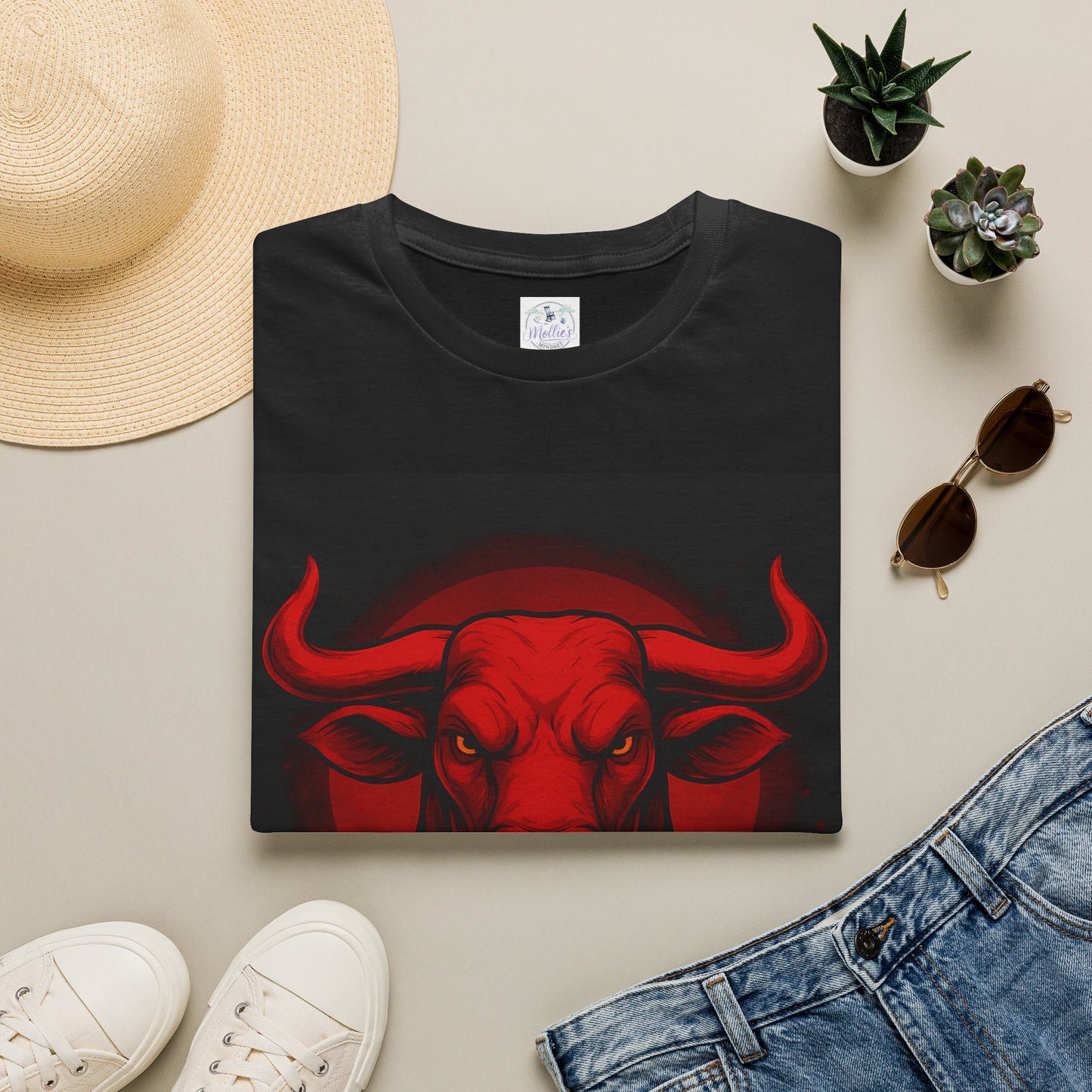 Unapologetically Taurus Bull T-Shirt | Bold Zodiac Earth Sign Tee