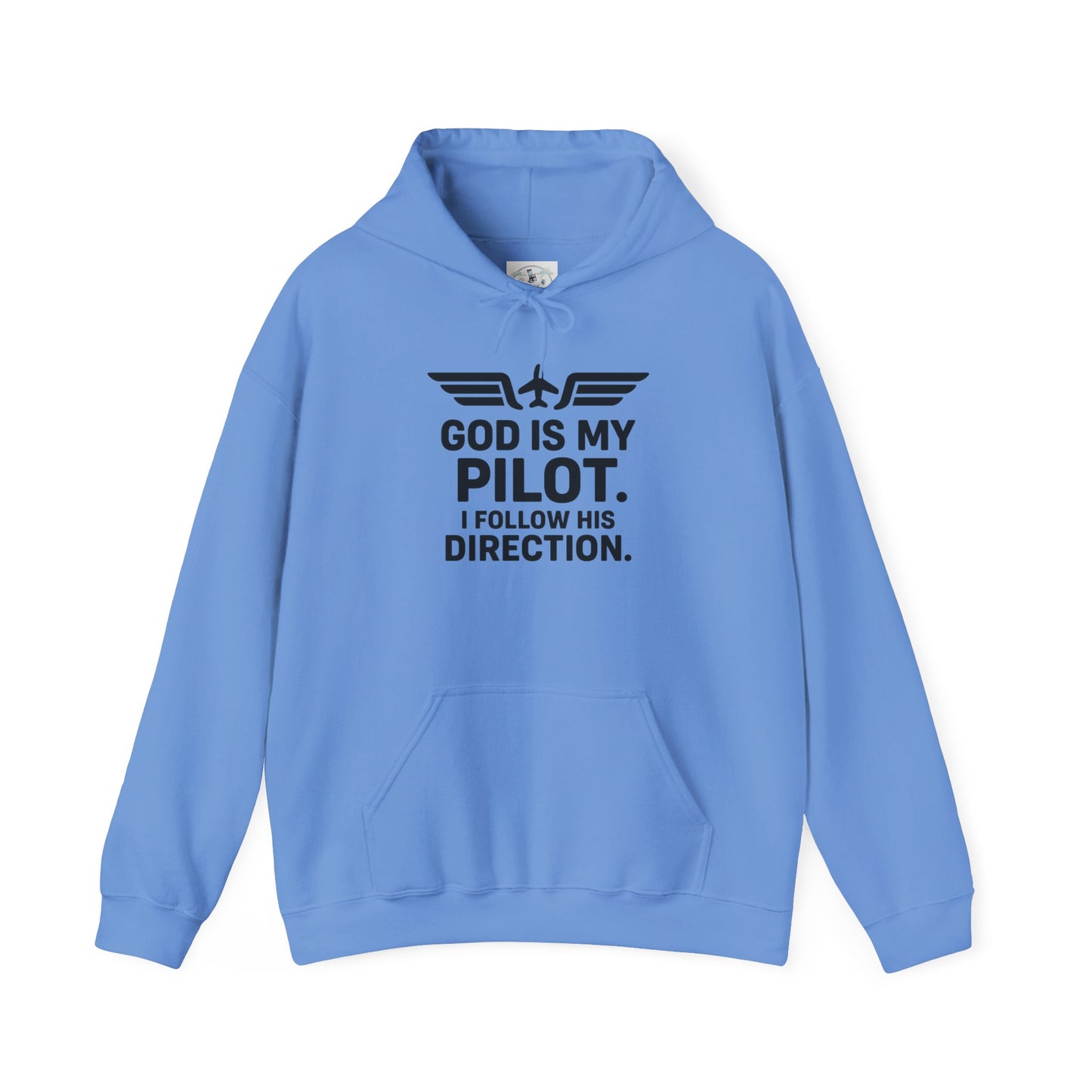 God Is My Pilot hoodie | Faith Pilot Sweatshirt, Aviation Christian Apparel