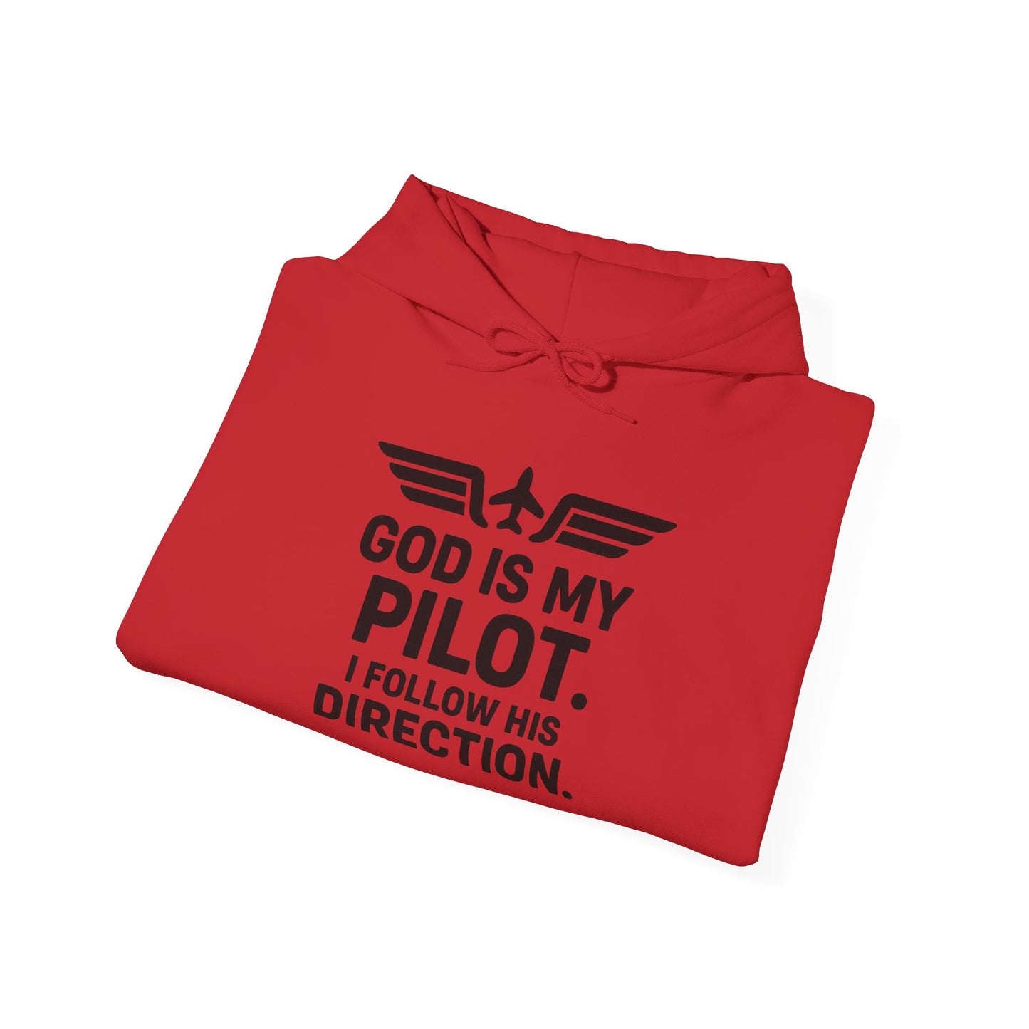 God Is My Pilot hoodie | Faith Pilot Sweatshirt, Aviation Christian Apparel