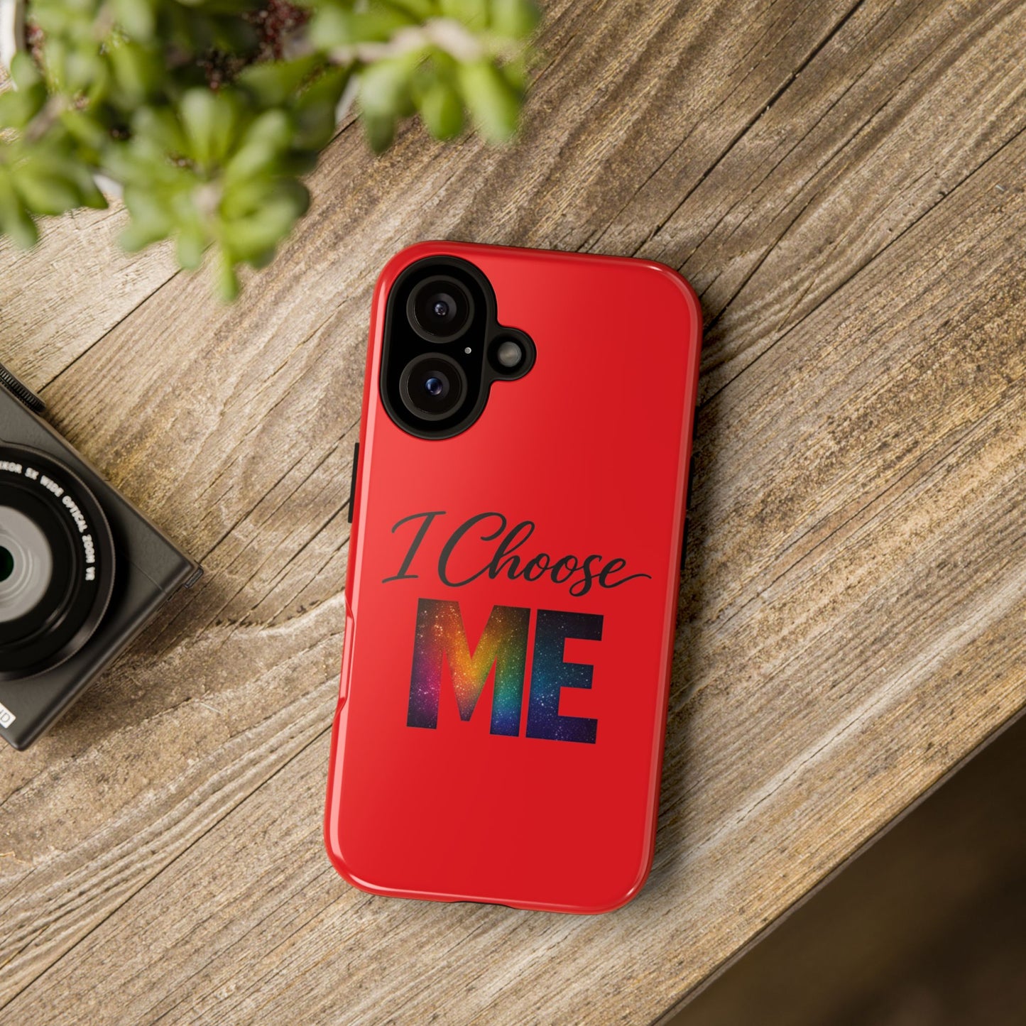 I Choose Me phone case | motivational self love design