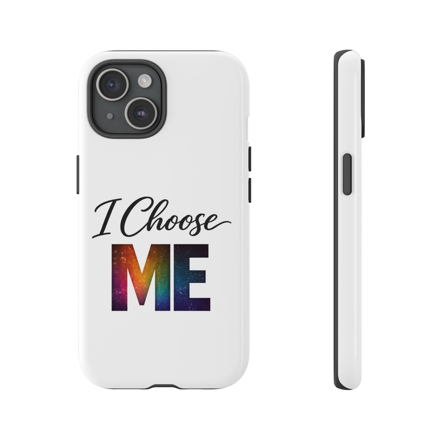 I Choose ME iPhone case | empowerment mobile cover, self-love design
