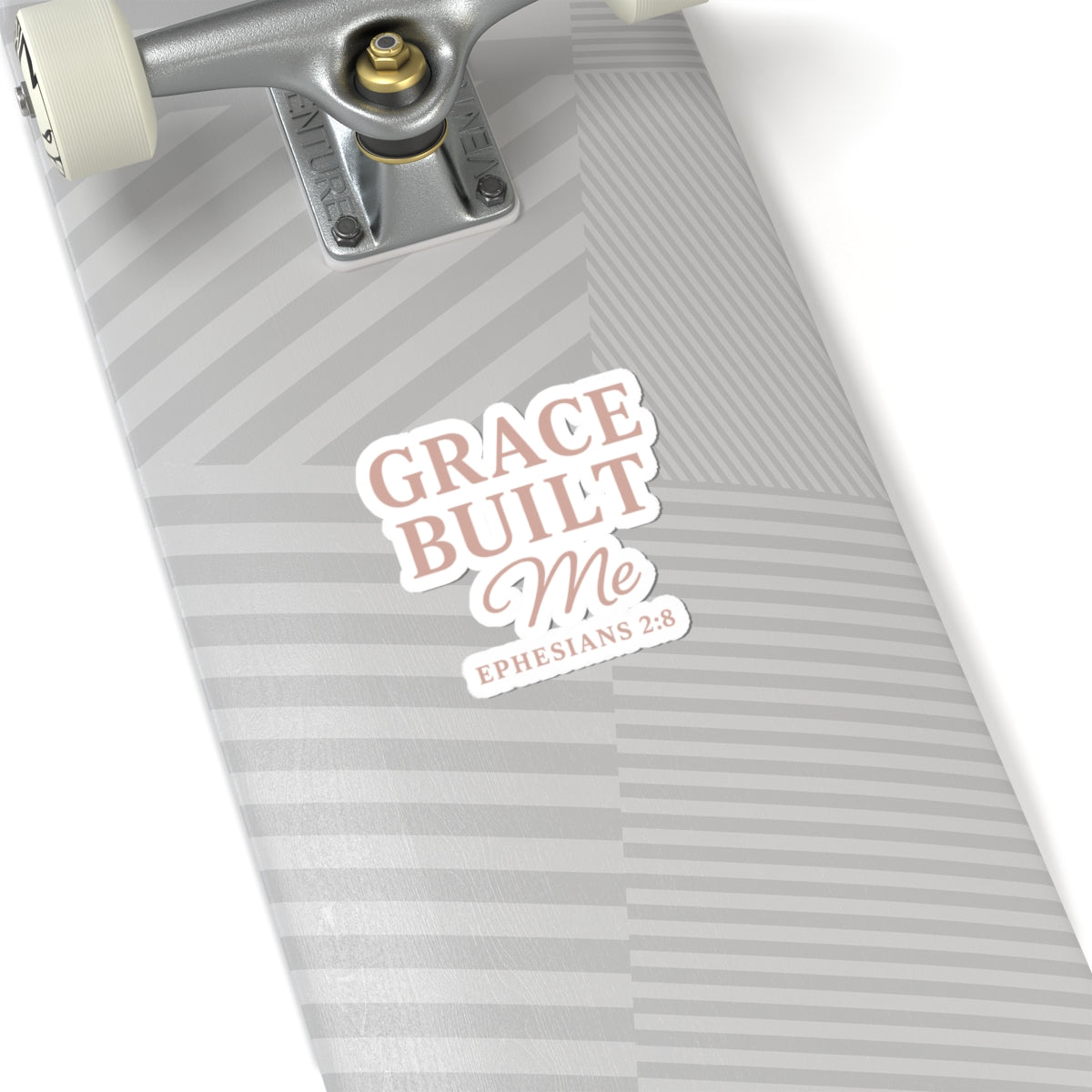 Grace Built Me Sticker | Christian Scripture Vinyl Decal | Ephesians 2:8