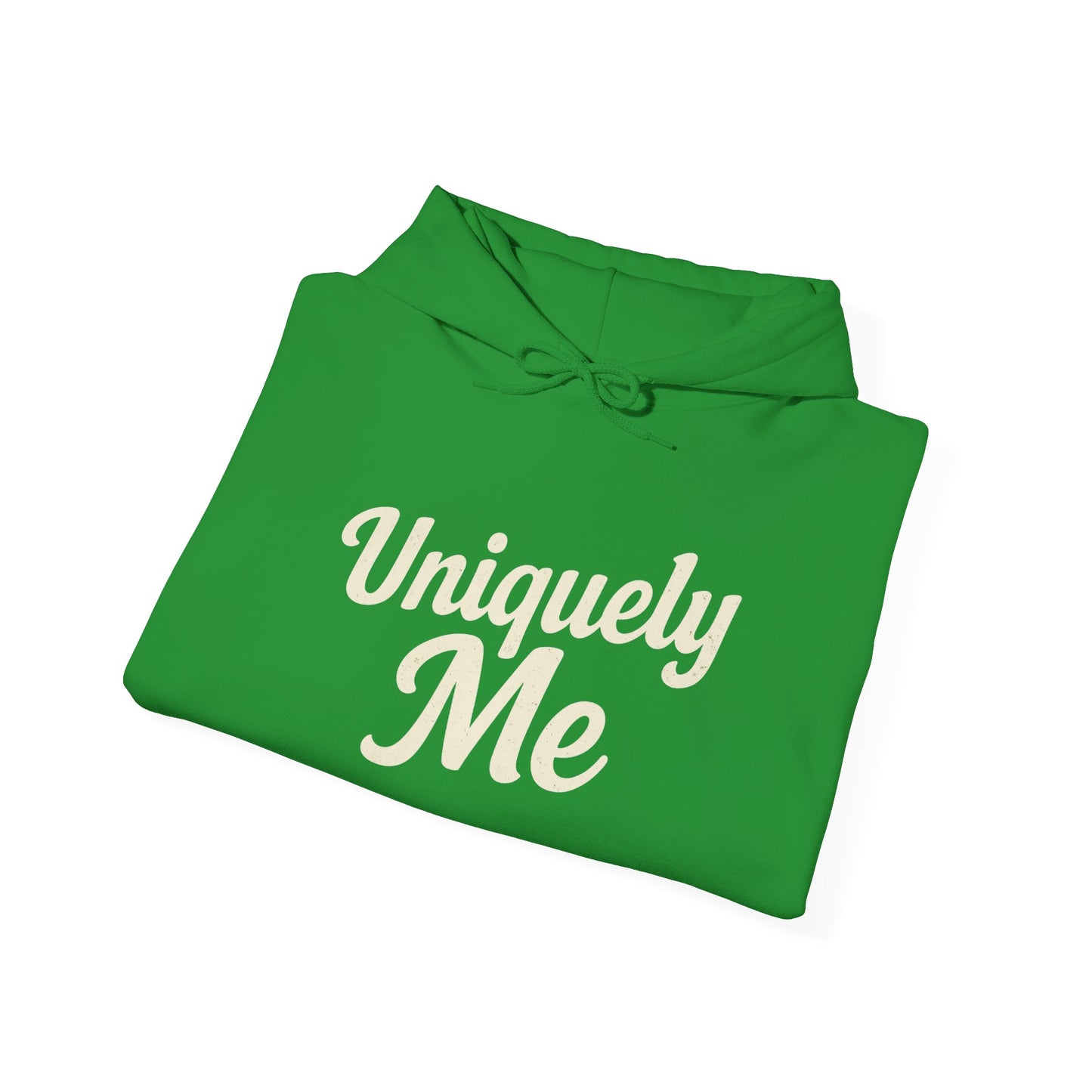 Uniquely Me hoodie | Script typography hoodie, black pullover