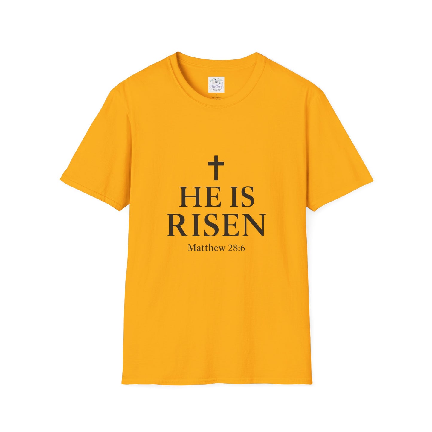 "He Is Risen" T-Shirt | Inspirational Christian Resurrection Tee
