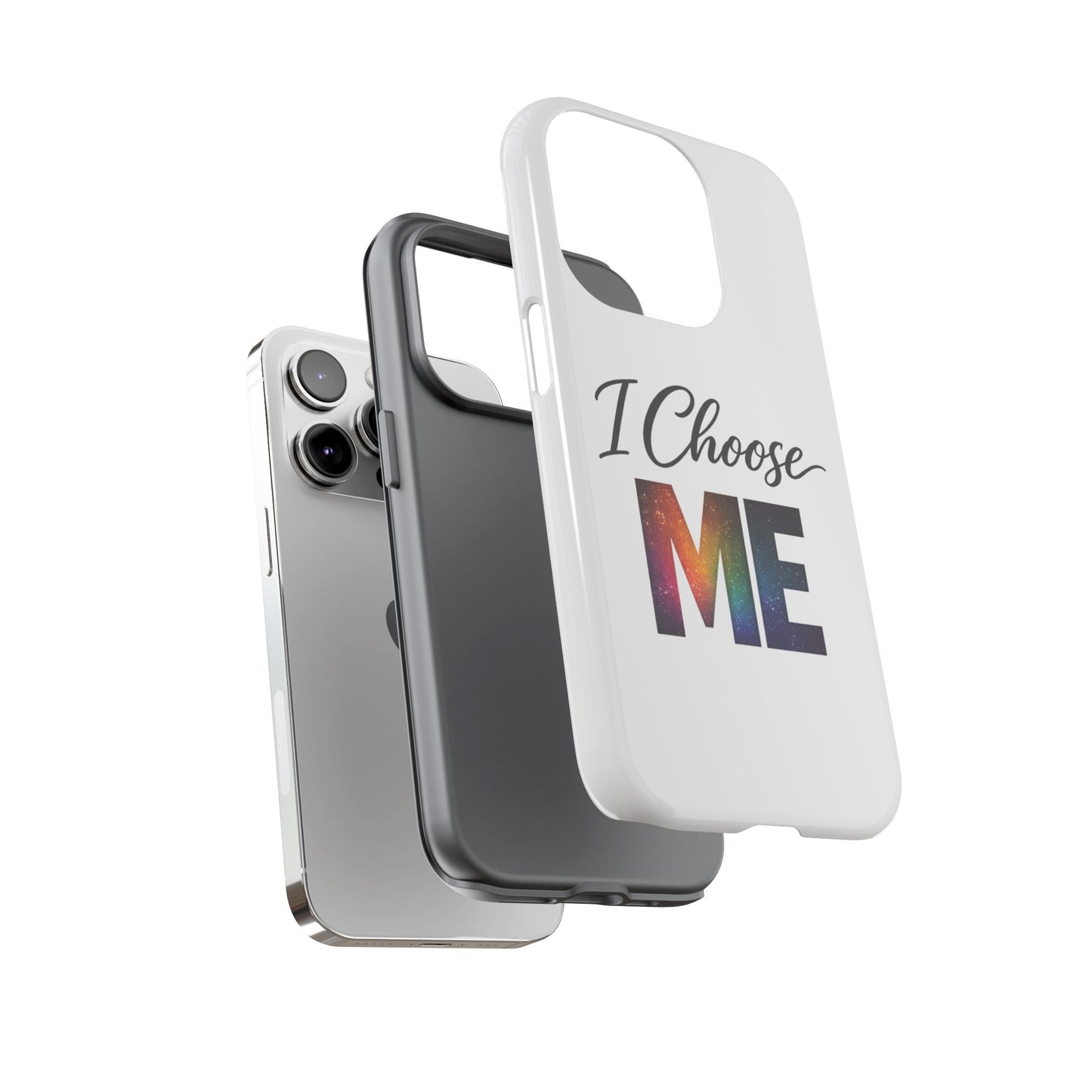 I Choose ME iPhone case | empowerment mobile cover, self-love design