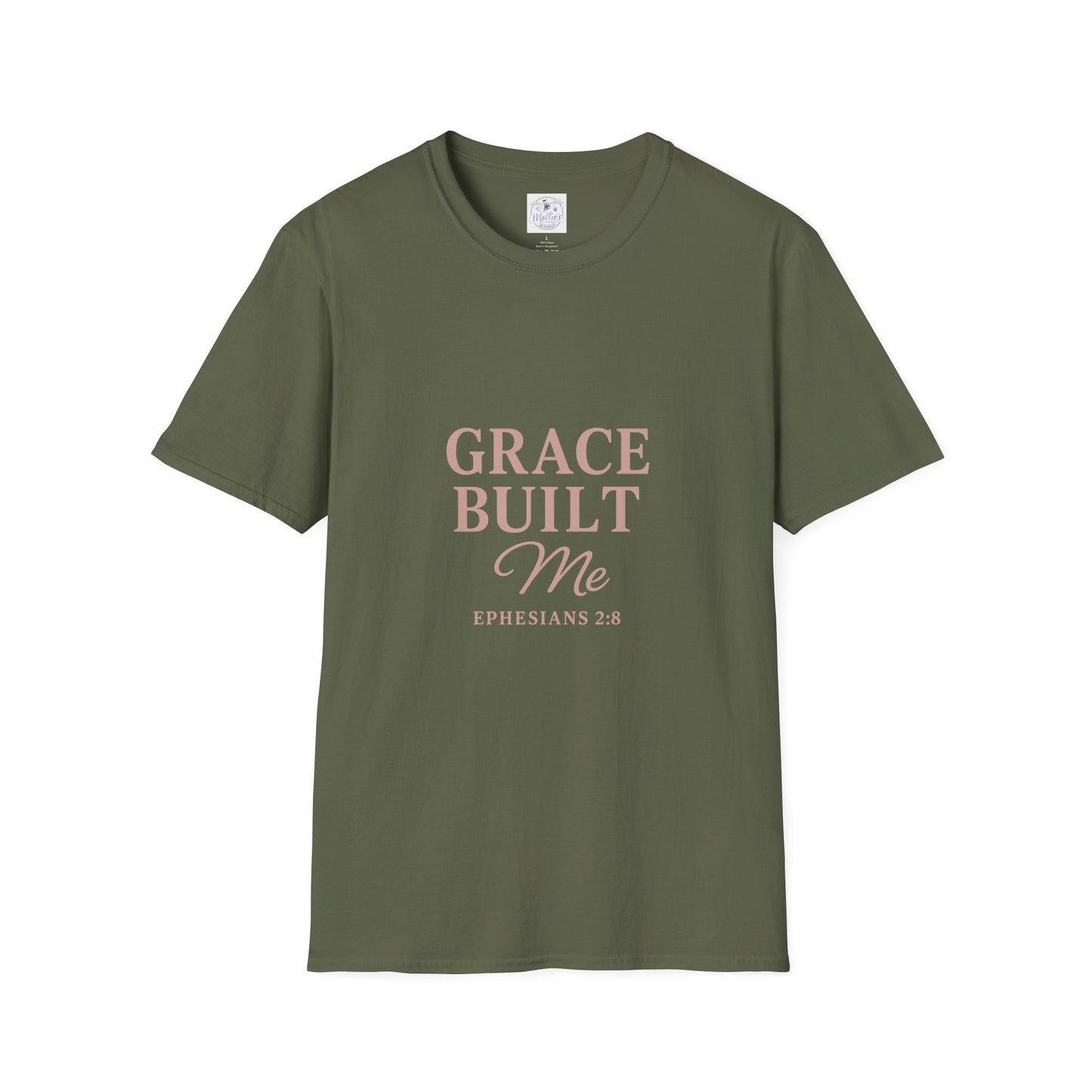 "Grace Built" T-Shirt | Inspirational Christian Graphic Tee