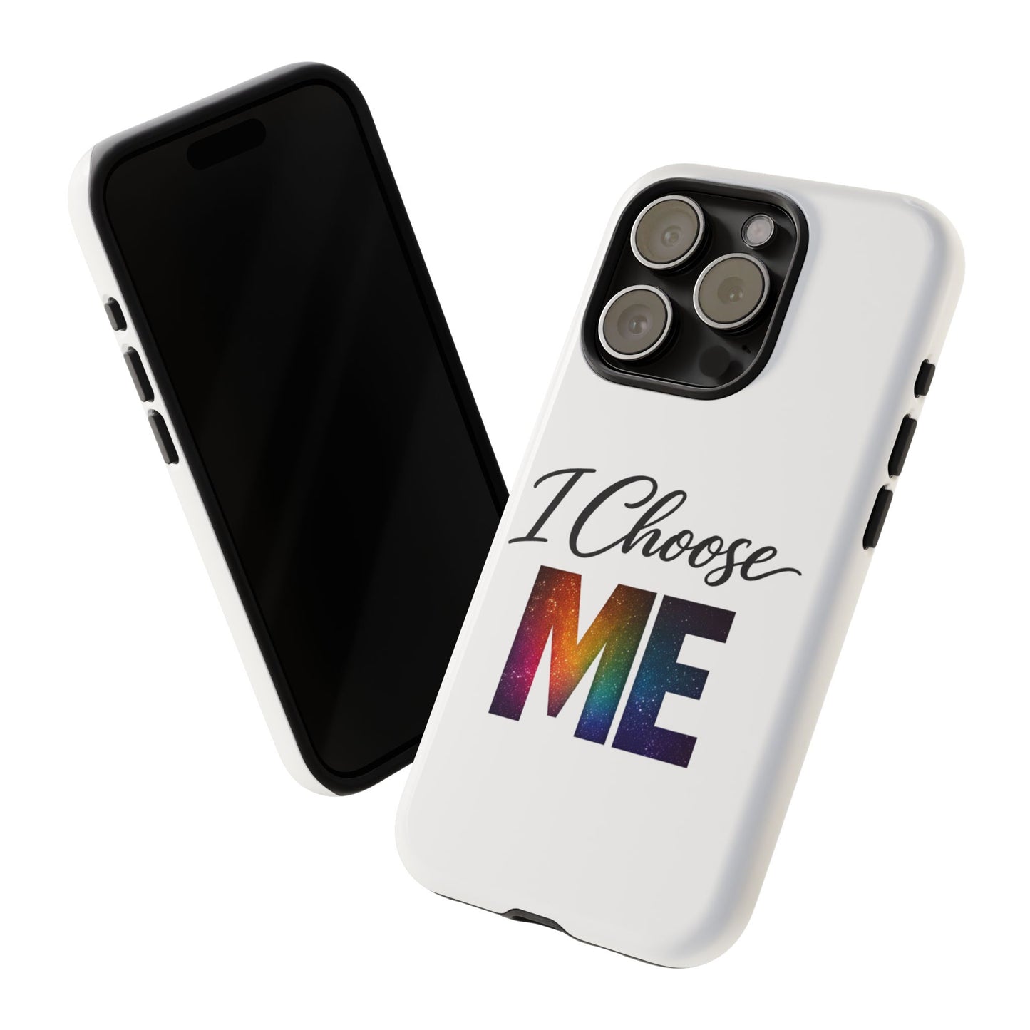 I Choose ME iPhone case | empowerment mobile cover, self-love design