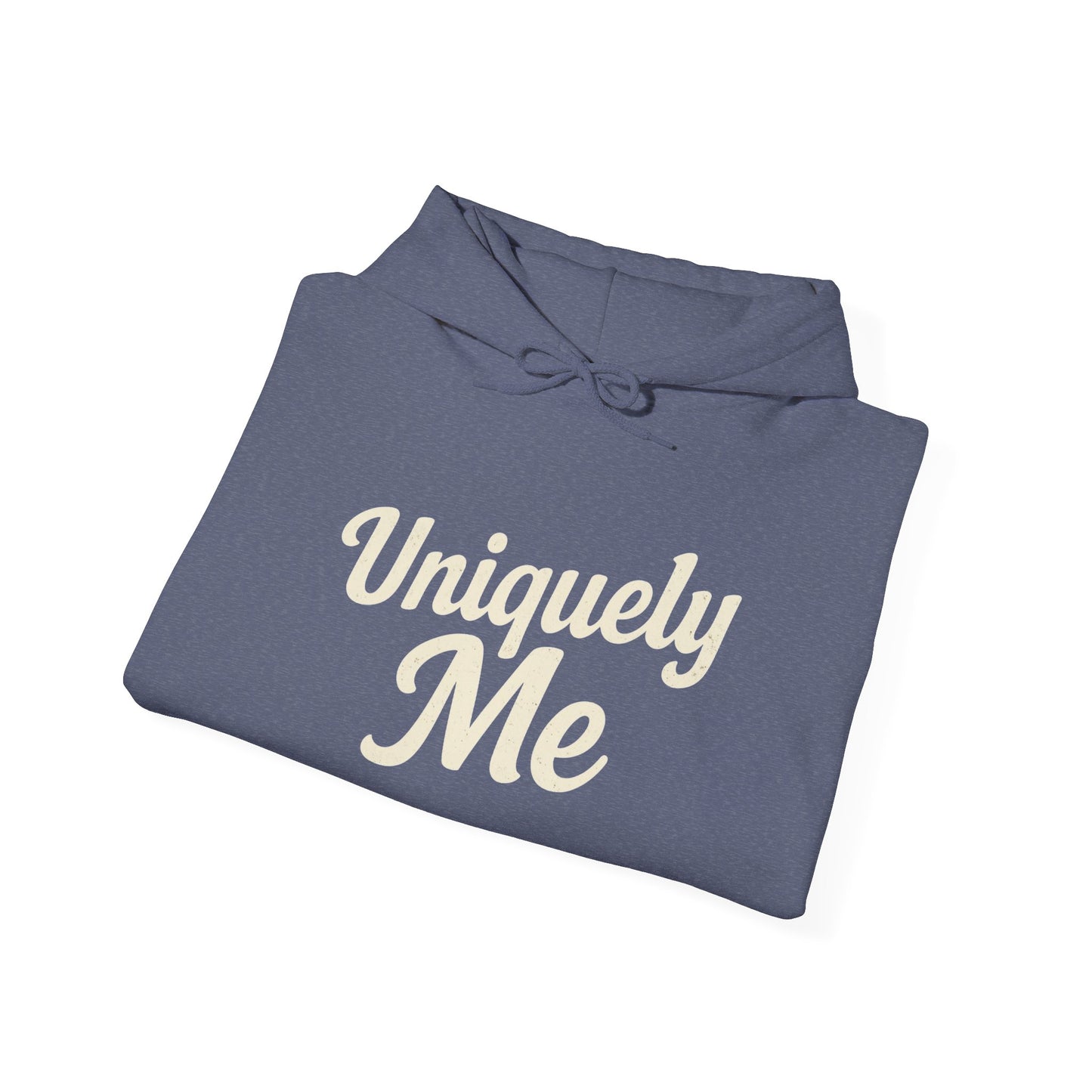 Uniquely Me hoodie | Script typography hoodie, black pullover