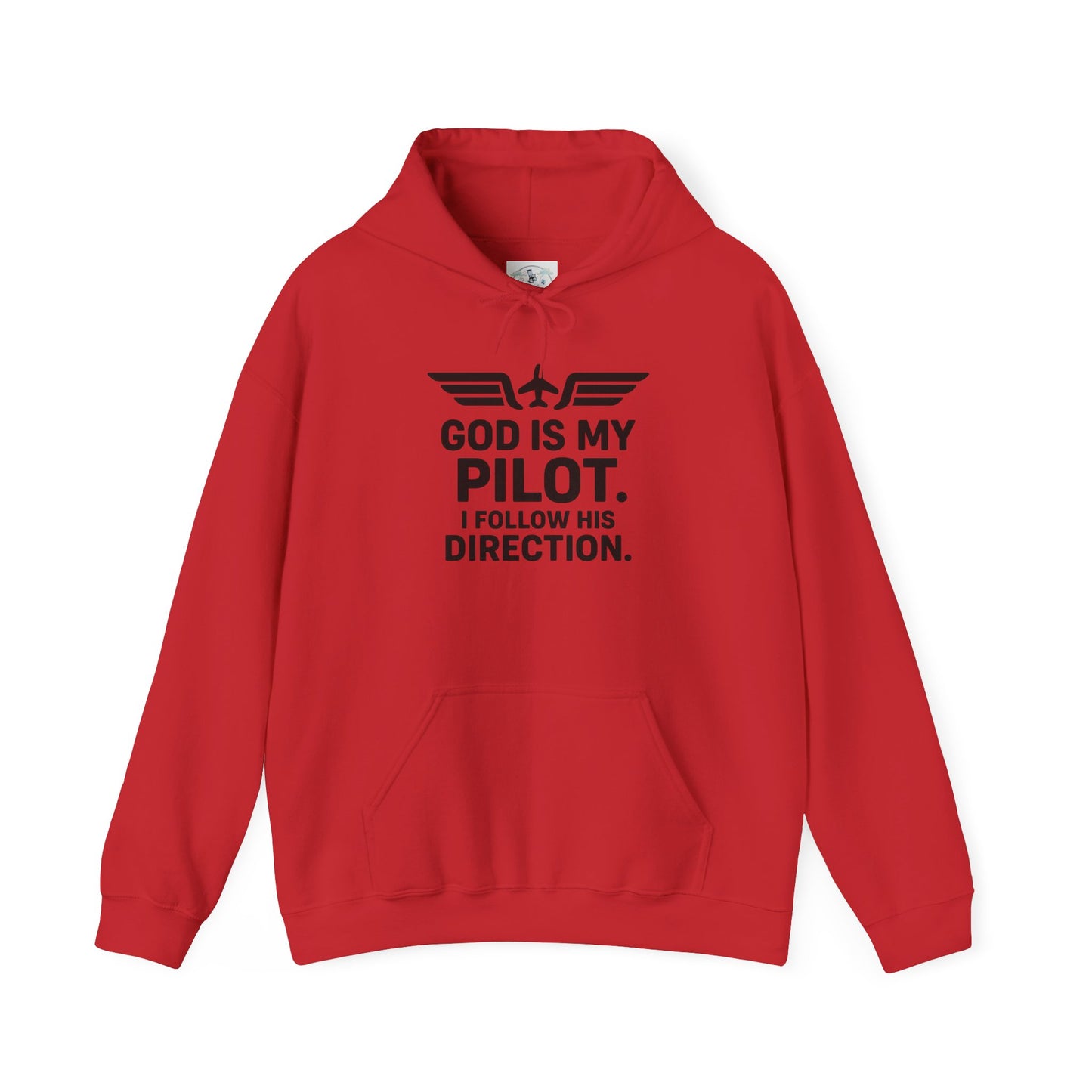 God Is My Pilot hoodie | Faith Pilot Sweatshirt, Aviation Christian Apparel