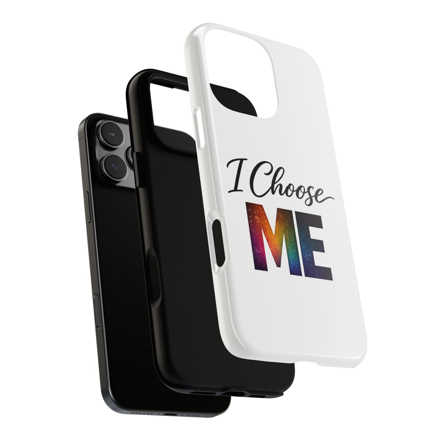 I Choose ME iPhone case | empowerment mobile cover, self-love design