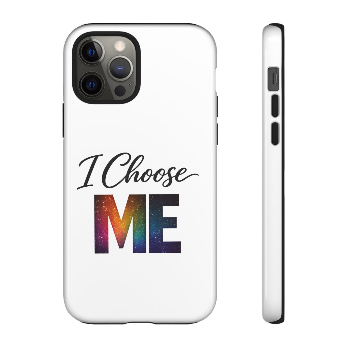 I Choose ME iPhone case | empowerment mobile cover, self-love design