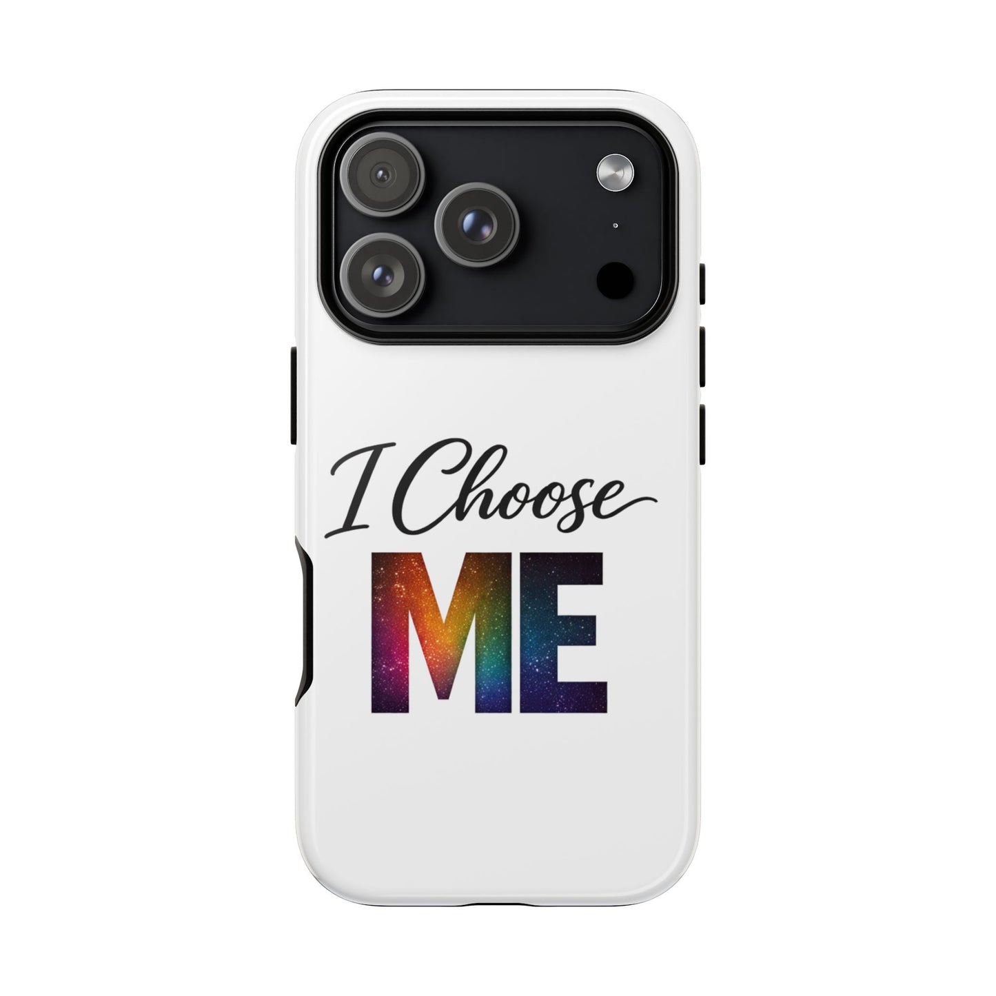 I Choose ME iPhone case | empowerment mobile cover, self-love design