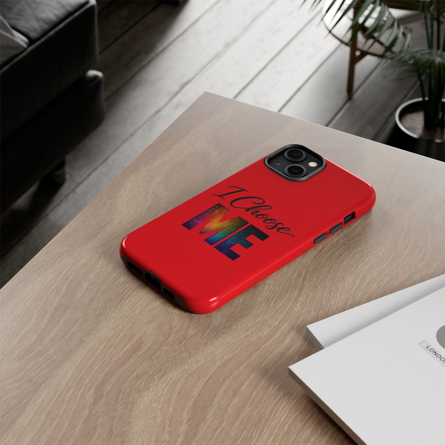 I Choose Me phone case | motivational self love design