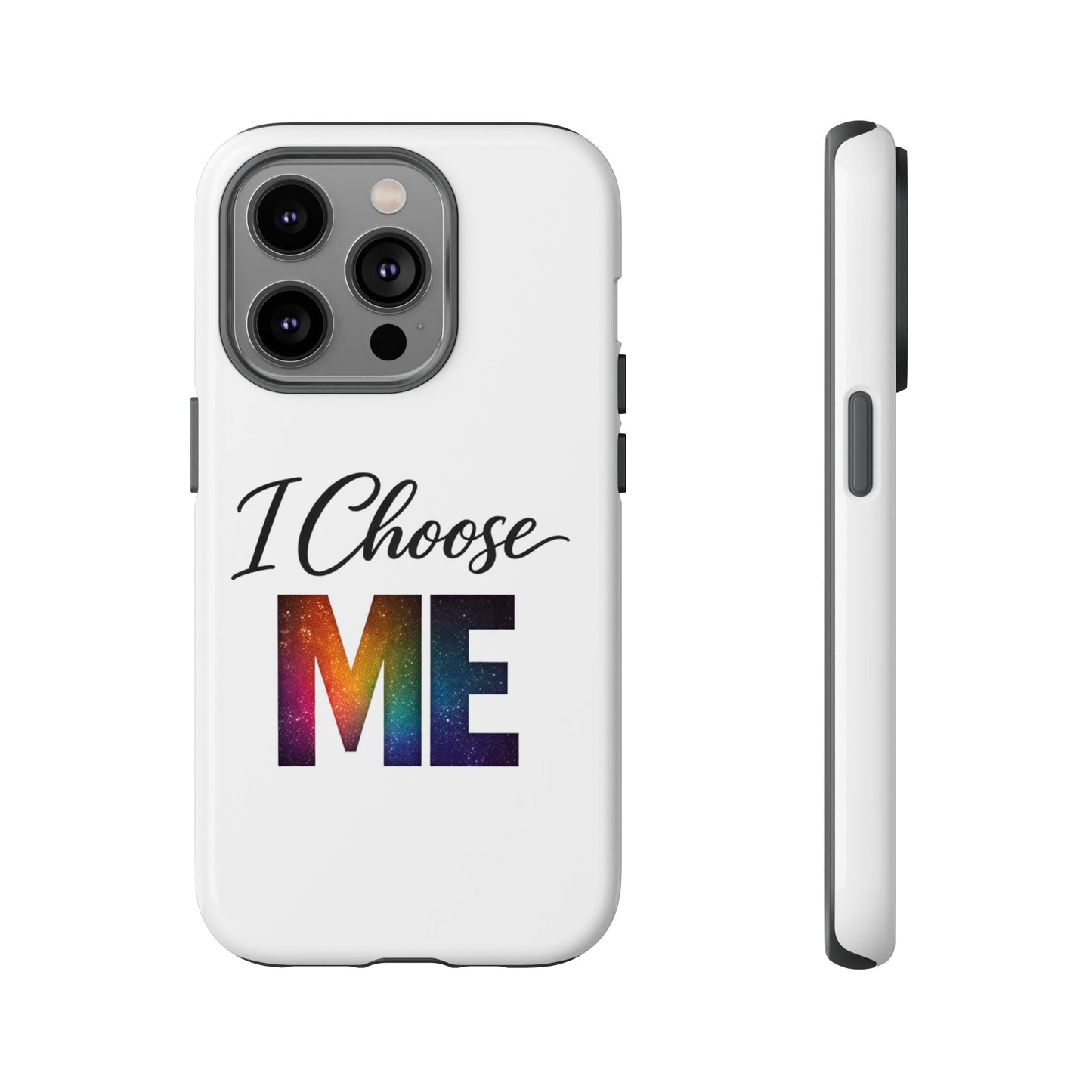 I Choose ME iPhone case | empowerment mobile cover, self-love design