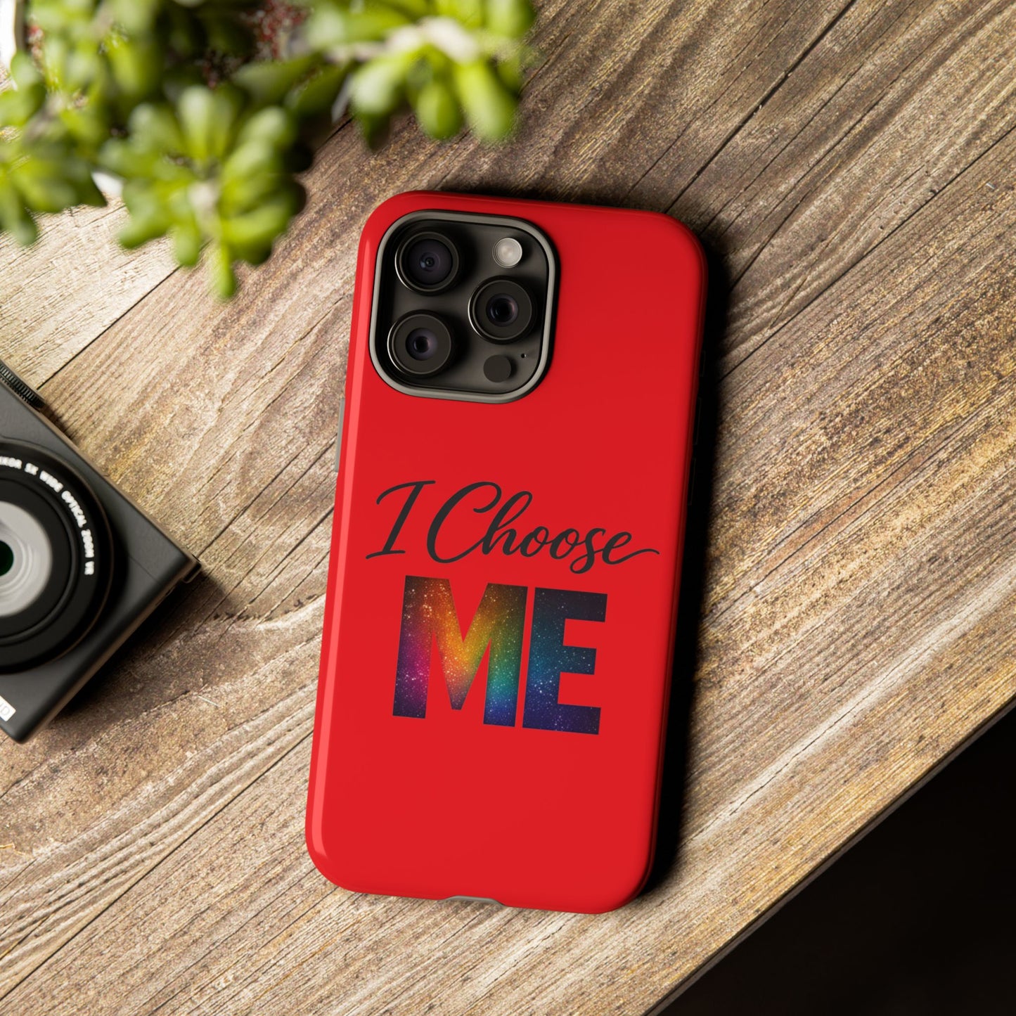 I Choose Me phone case | motivational self love design