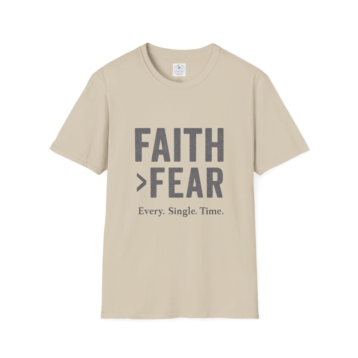 "Faith Over Fear" T-Shirt | Inspirational Christian Tee