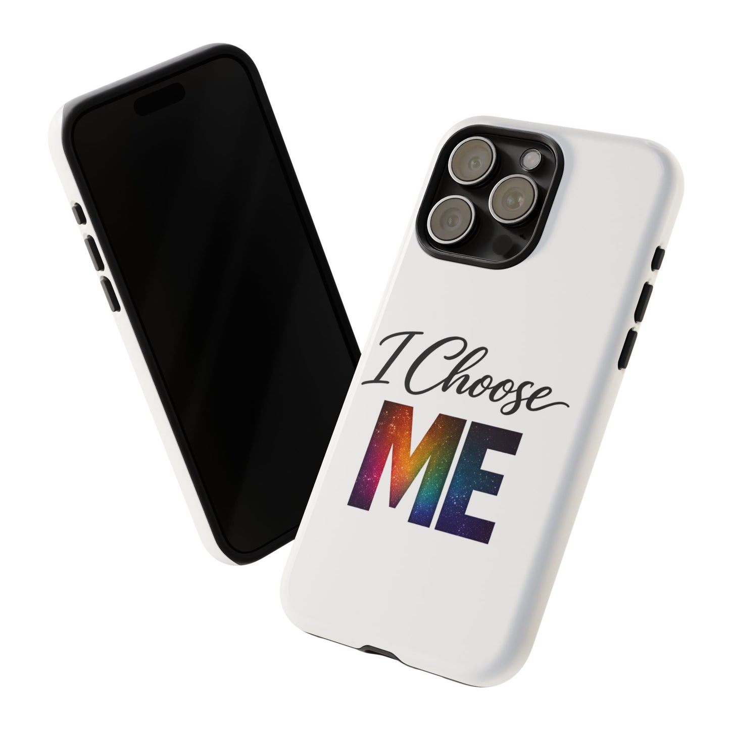 I Choose ME iPhone case | empowerment mobile cover, self-love design