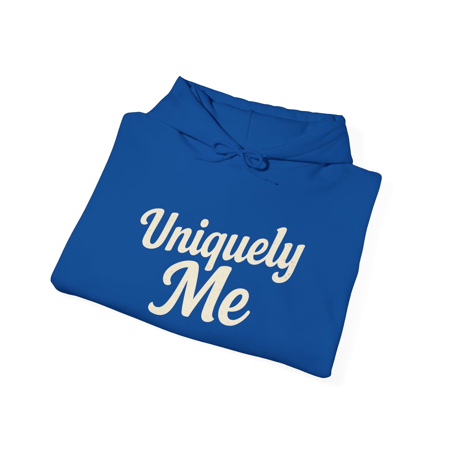 Uniquely Me hoodie | Script typography hoodie, black pullover