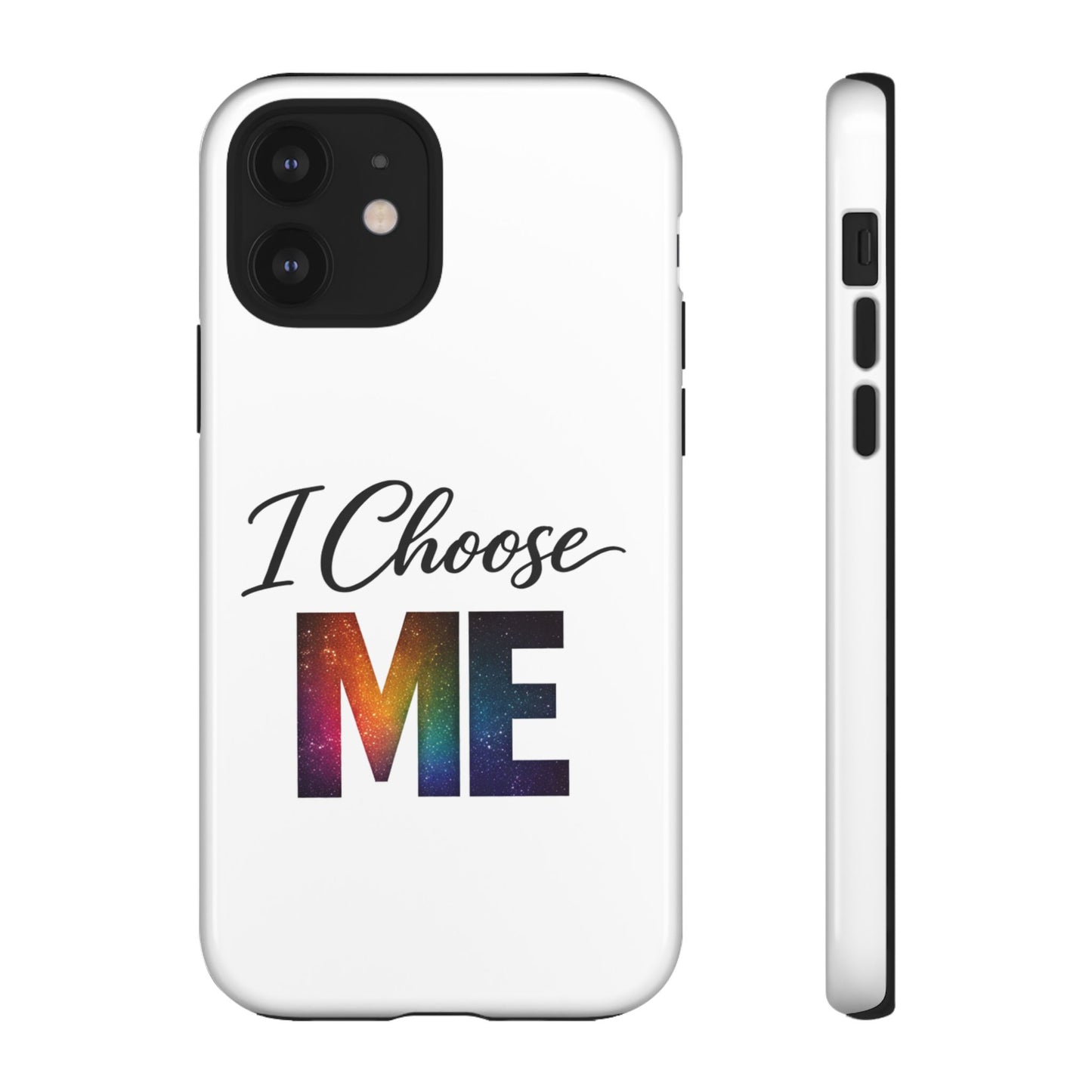 I Choose ME iPhone case | empowerment mobile cover, self-love design