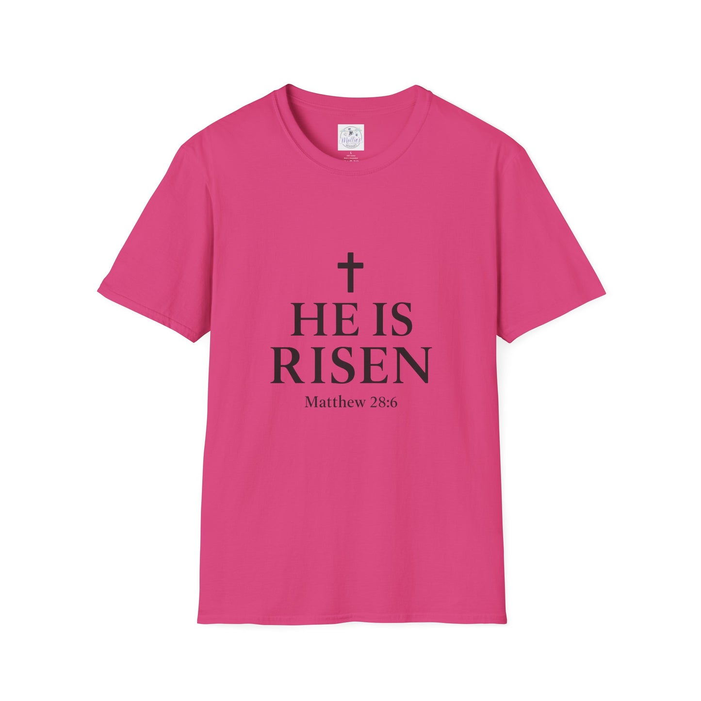 "He Is Risen" T-Shirt | Inspirational Christian Resurrection Tee