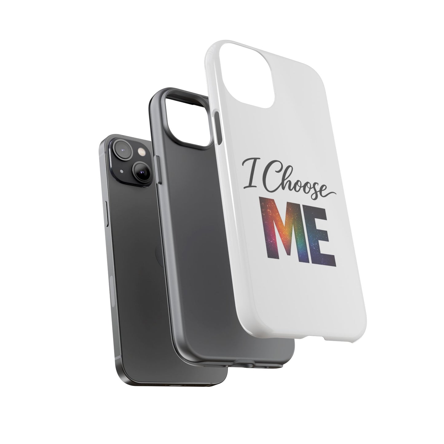 I Choose ME iPhone case | empowerment mobile cover, self-love design