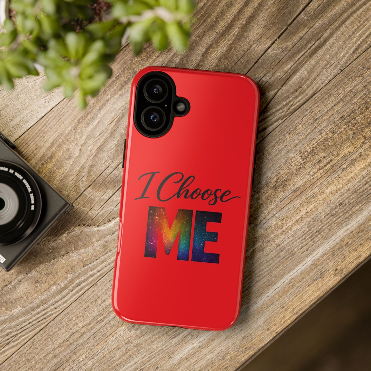 I Choose Me phone case | motivational self love design