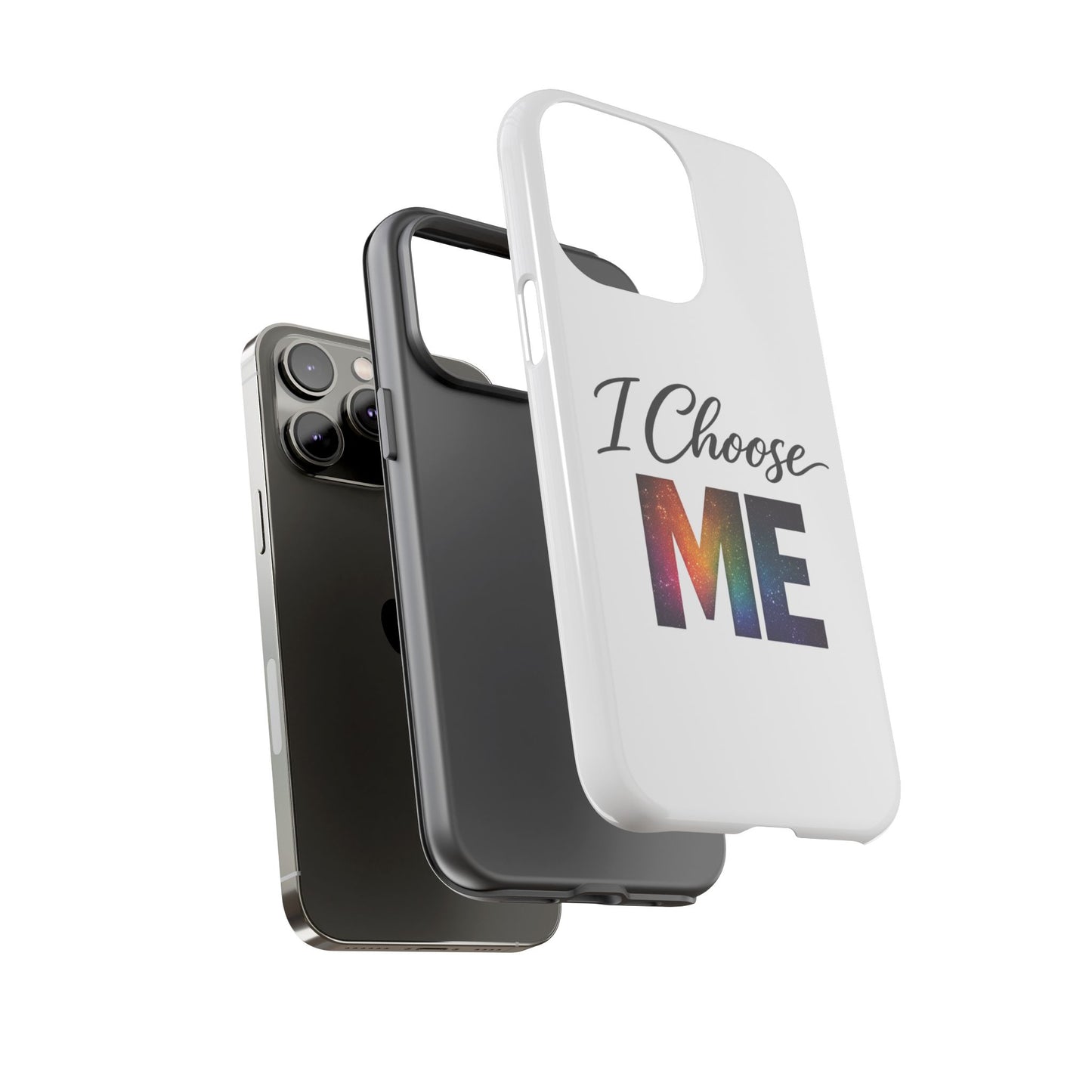 I Choose ME iPhone case | empowerment mobile cover, self-love design