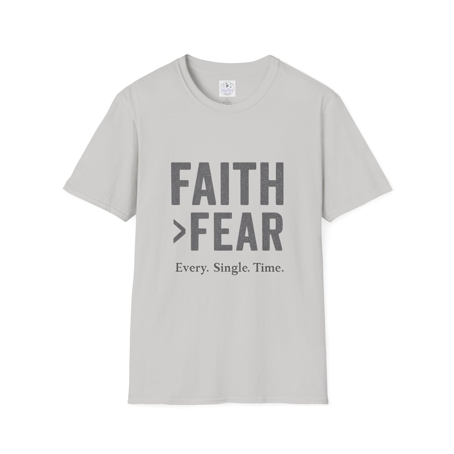 "Faith Over Fear" T-Shirt | Inspirational Christian Tee