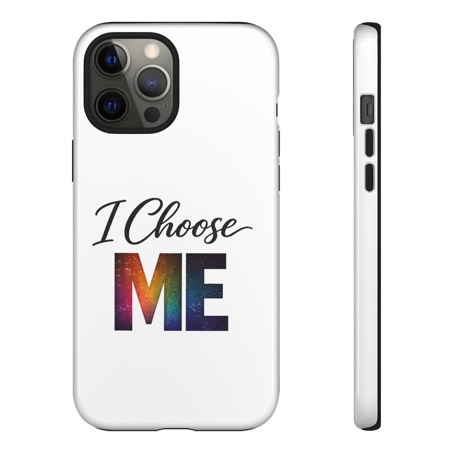 I Choose ME iPhone case | empowerment mobile cover, self-love design