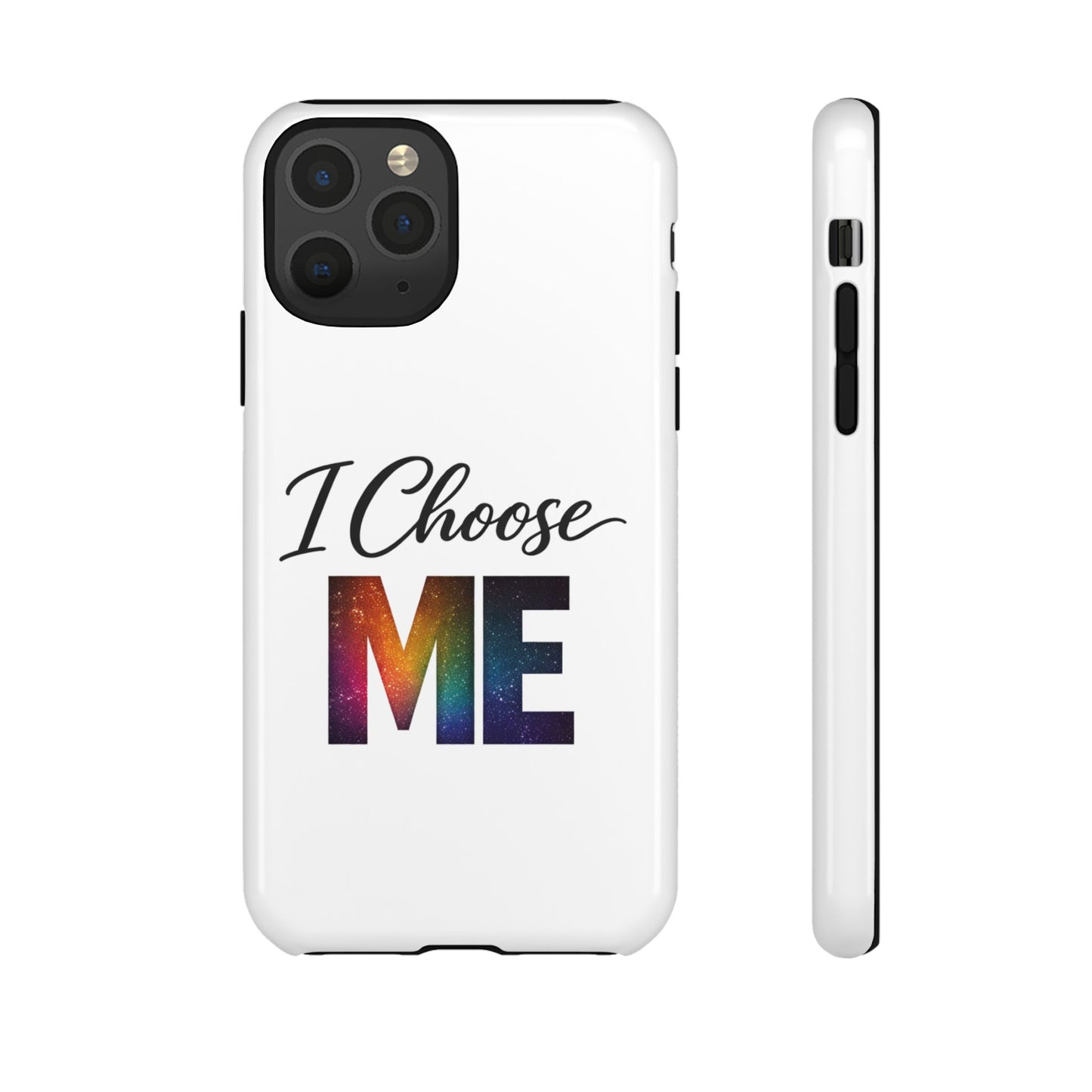 I Choose ME iPhone case | empowerment mobile cover, self-love design