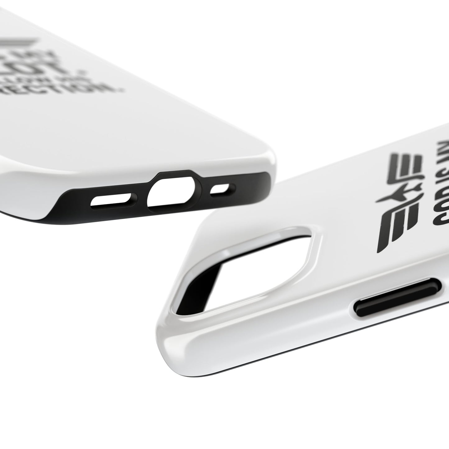 God Is My Pilot I Follow His Direction phone case | Christian aviation design