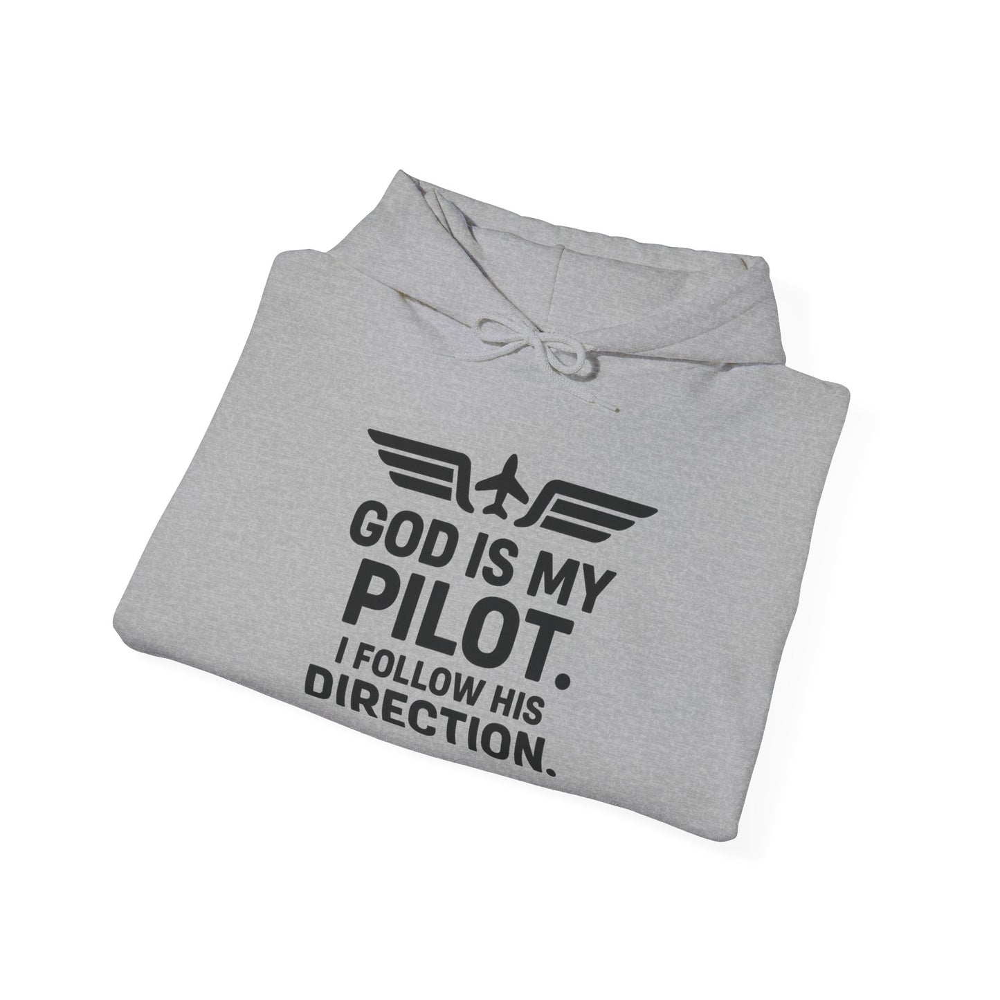 God Is My Pilot hoodie | Faith Pilot Sweatshirt, Aviation Christian Apparel