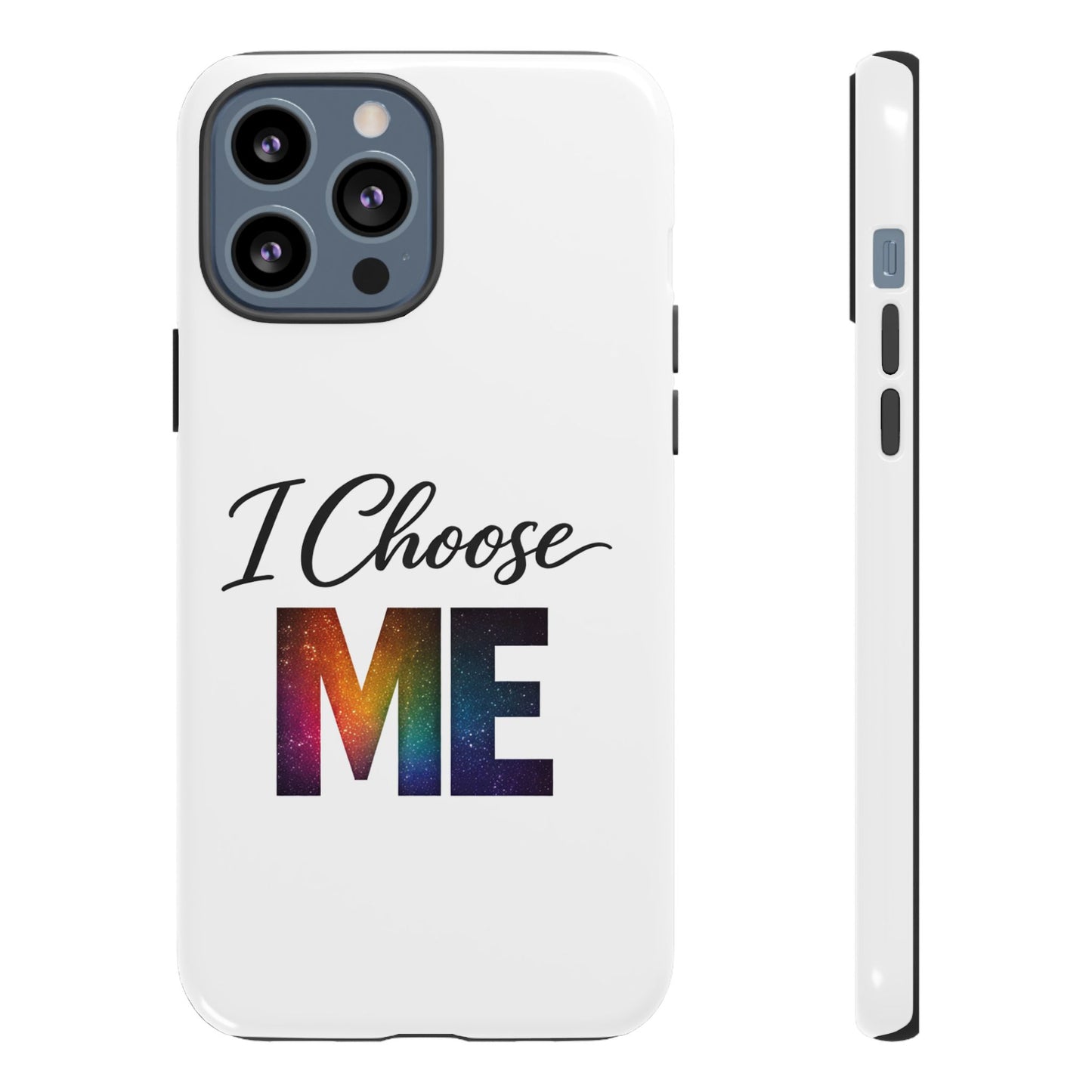 I Choose ME iPhone case | empowerment mobile cover, self-love design