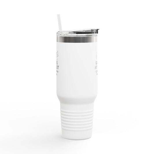 God Is My Pilot travel mug | 40oz insulated tumbler