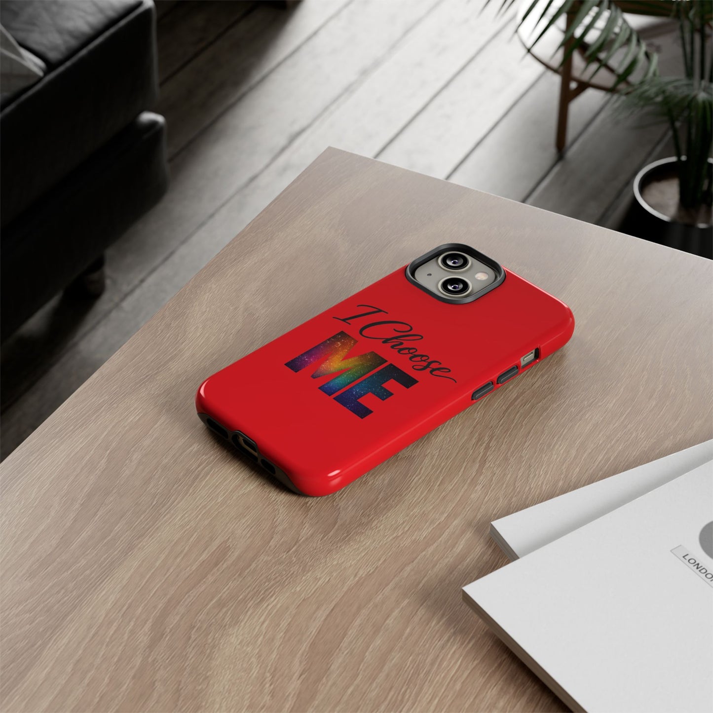 I Choose Me phone case | motivational self love design